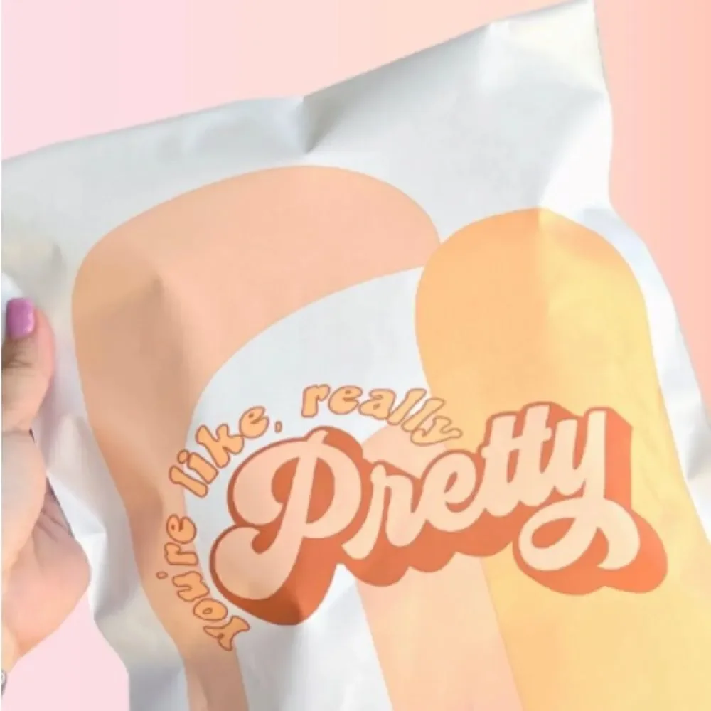 Poly mailers Insert cards Stickers Valentine